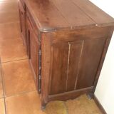 Bahut old solid oak