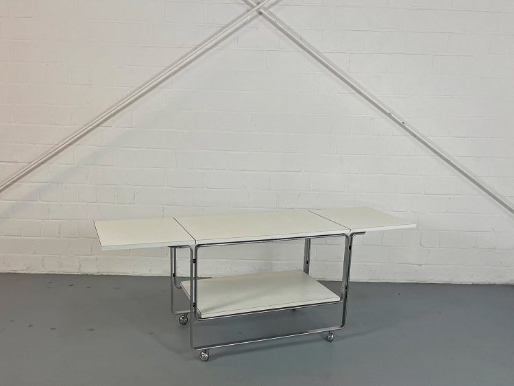 Vintage service trolley by Horst Brüning for Kill international 1960