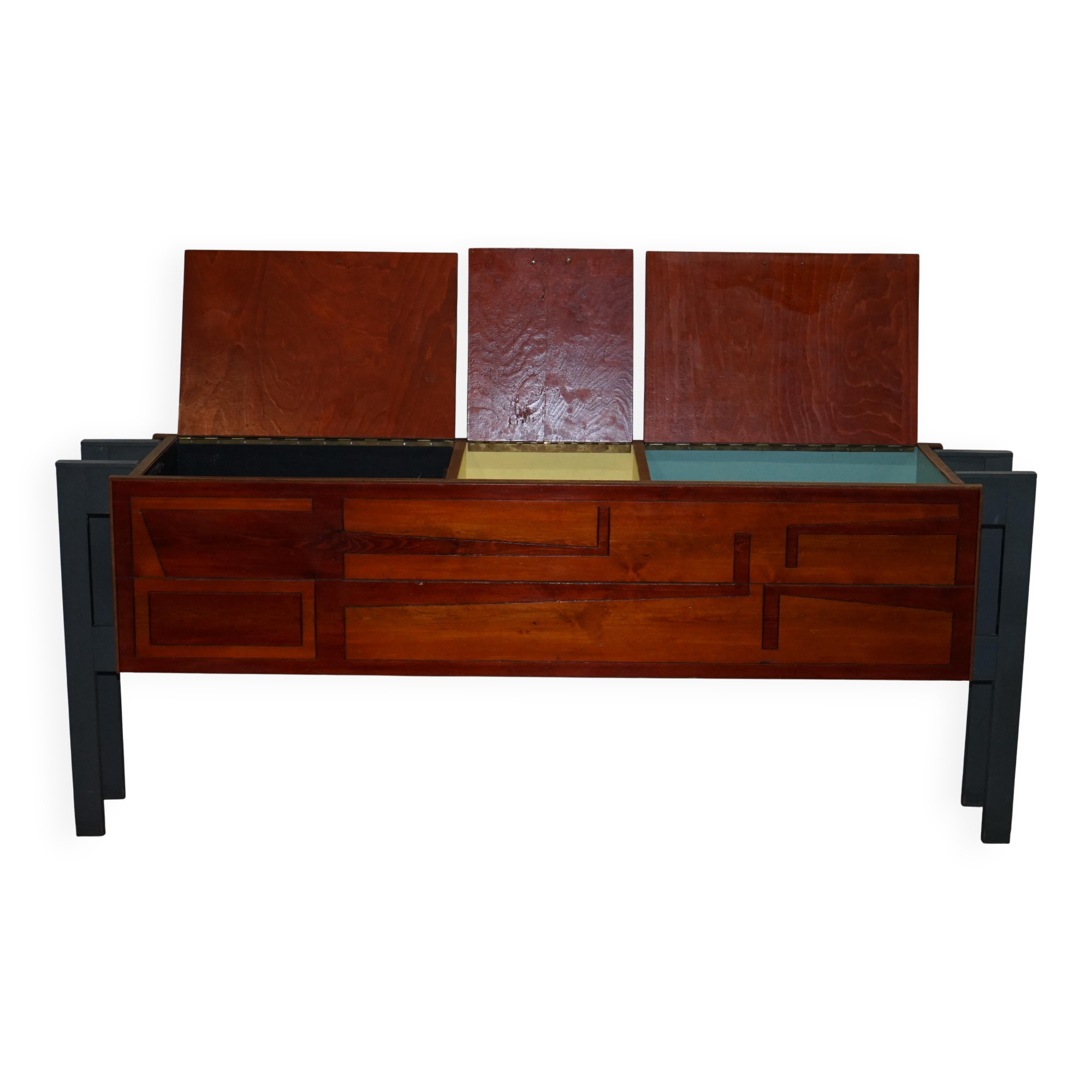 Unique Custom Modern Buffet with Doors Opening Upwards