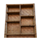 Bibliothèque étagère en bambou des années 60
