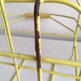 Yellow vintage bottle holder