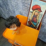 Bedside box 70s orange