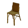 Chaise en bambou et osier