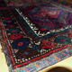 Tapis ancien Persan Kurdish fait main 50 x 59cm