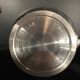 English Design Coffee and Tea Set, Picquot Ware, Brushed Aluminum, 1950