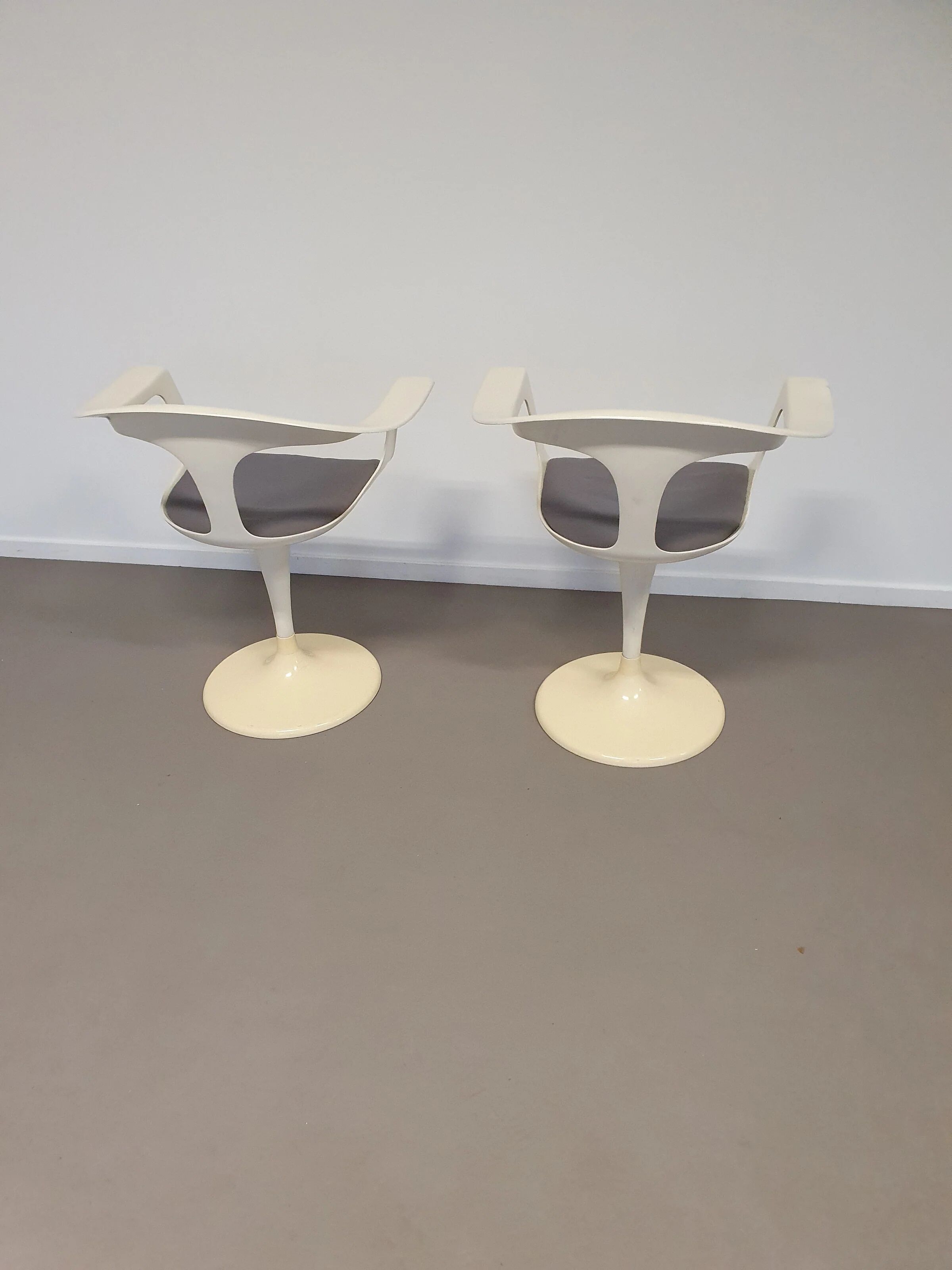 2 x Lusch chair / space age / 1970s