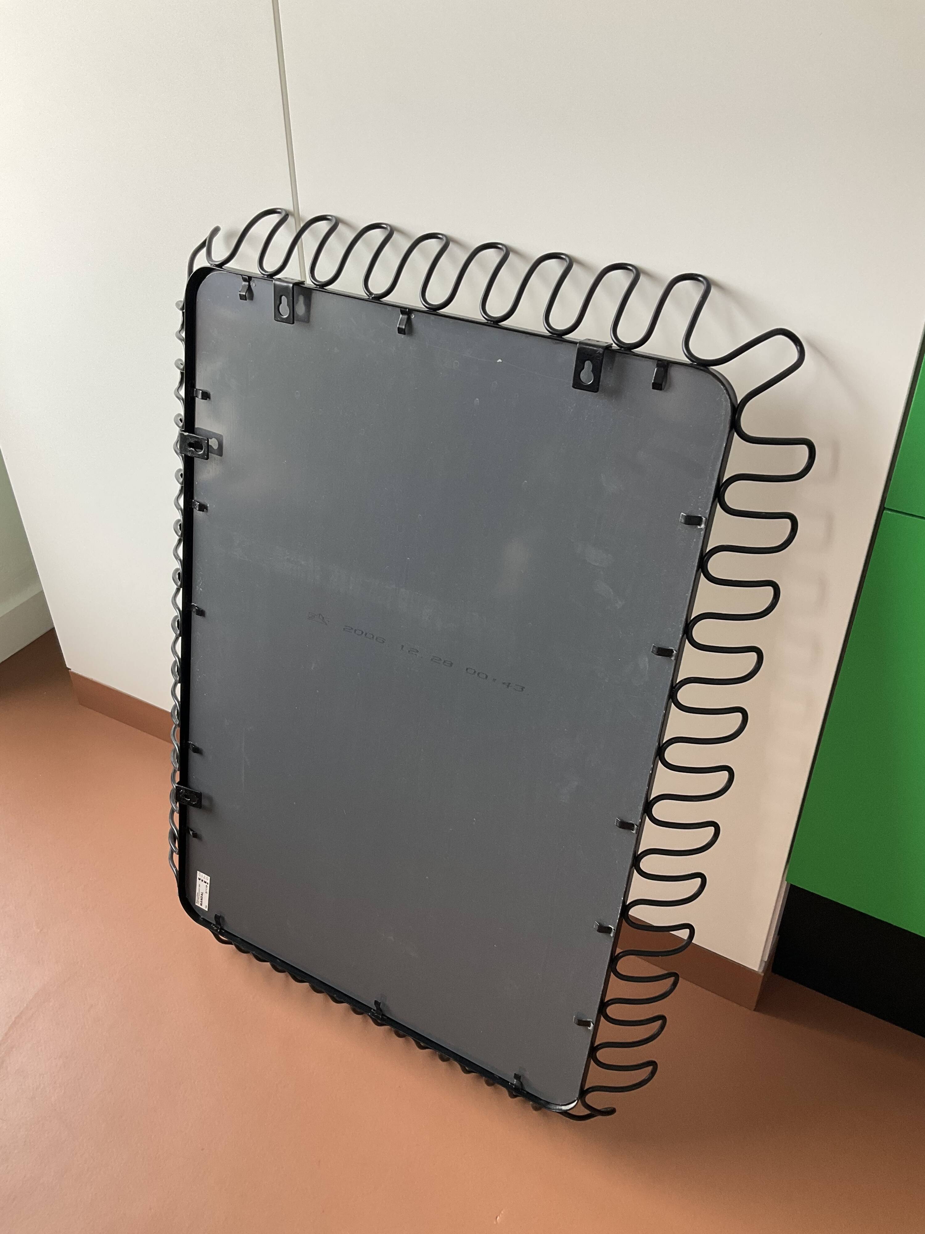 Vintage buckle mirror 58x72cm