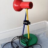 Color block table lamp