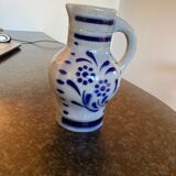 Blue pitcher