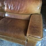 Canape leather Duvivier Made in France