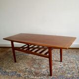 Scandinavian coffee table 60's model "GJ106" by Grete Jalk for Poul Jeppesen