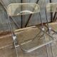 Paire Chaises Plia Jaune Giancarlo Piretti Castelli Vintage