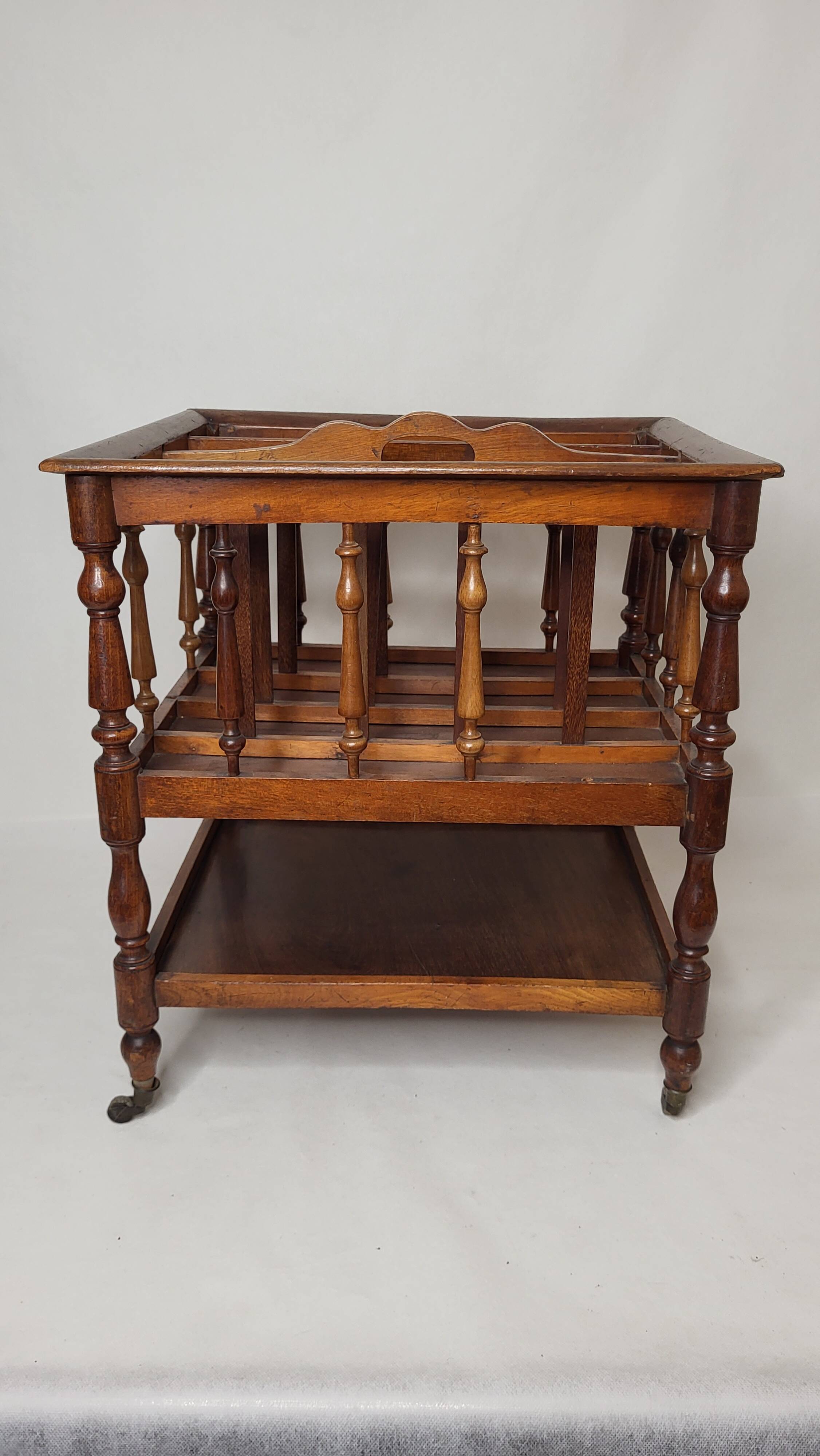 Napoleon III partition locker / Magazine holder