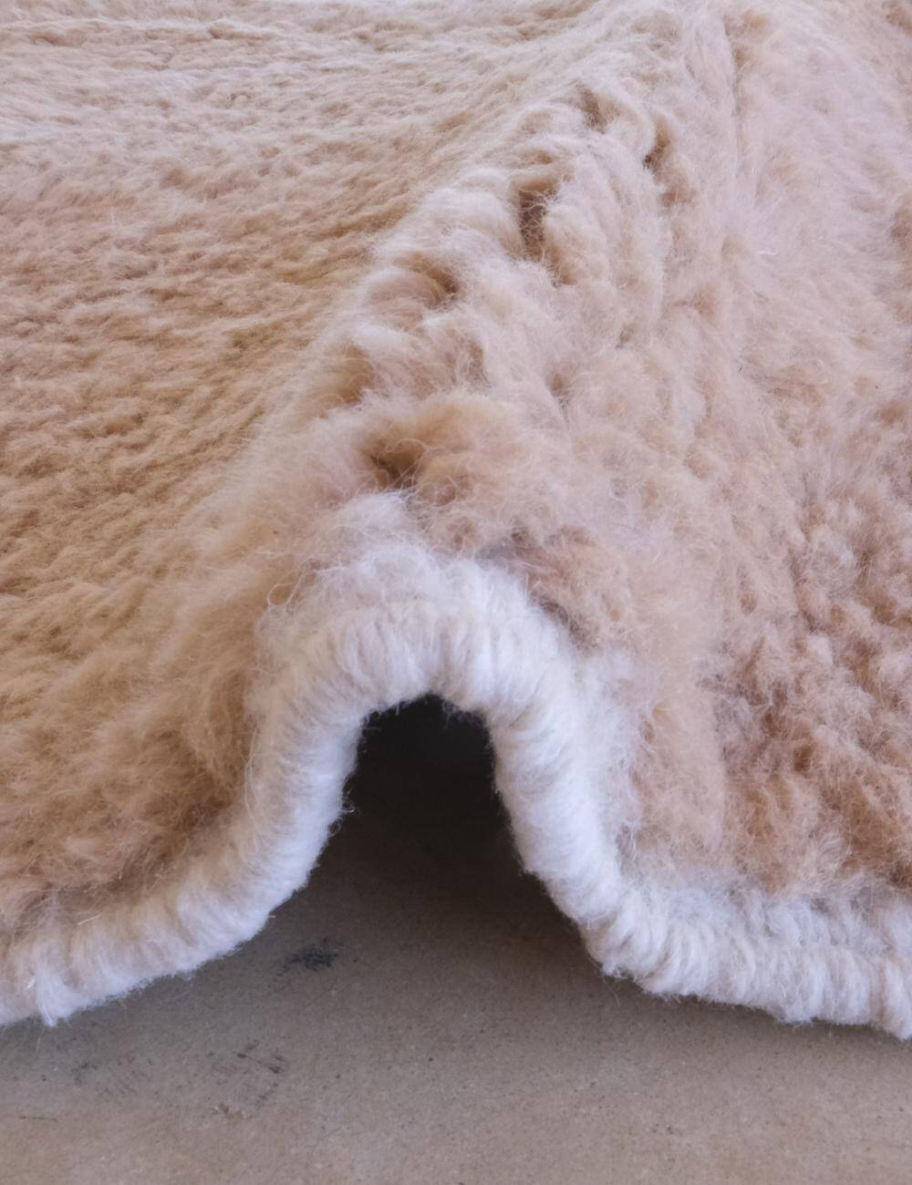 Tapis Marocain Beige - 267 x 165 cm