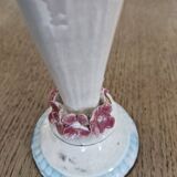 Pair of slip soliflores – Art Nouveau, late 19th century