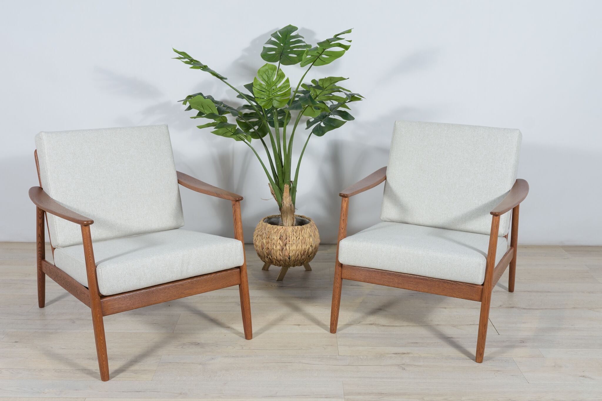 USA 247 Lounge Chairs by Folke Ohlsson for Dux, 1960s, Set of 2