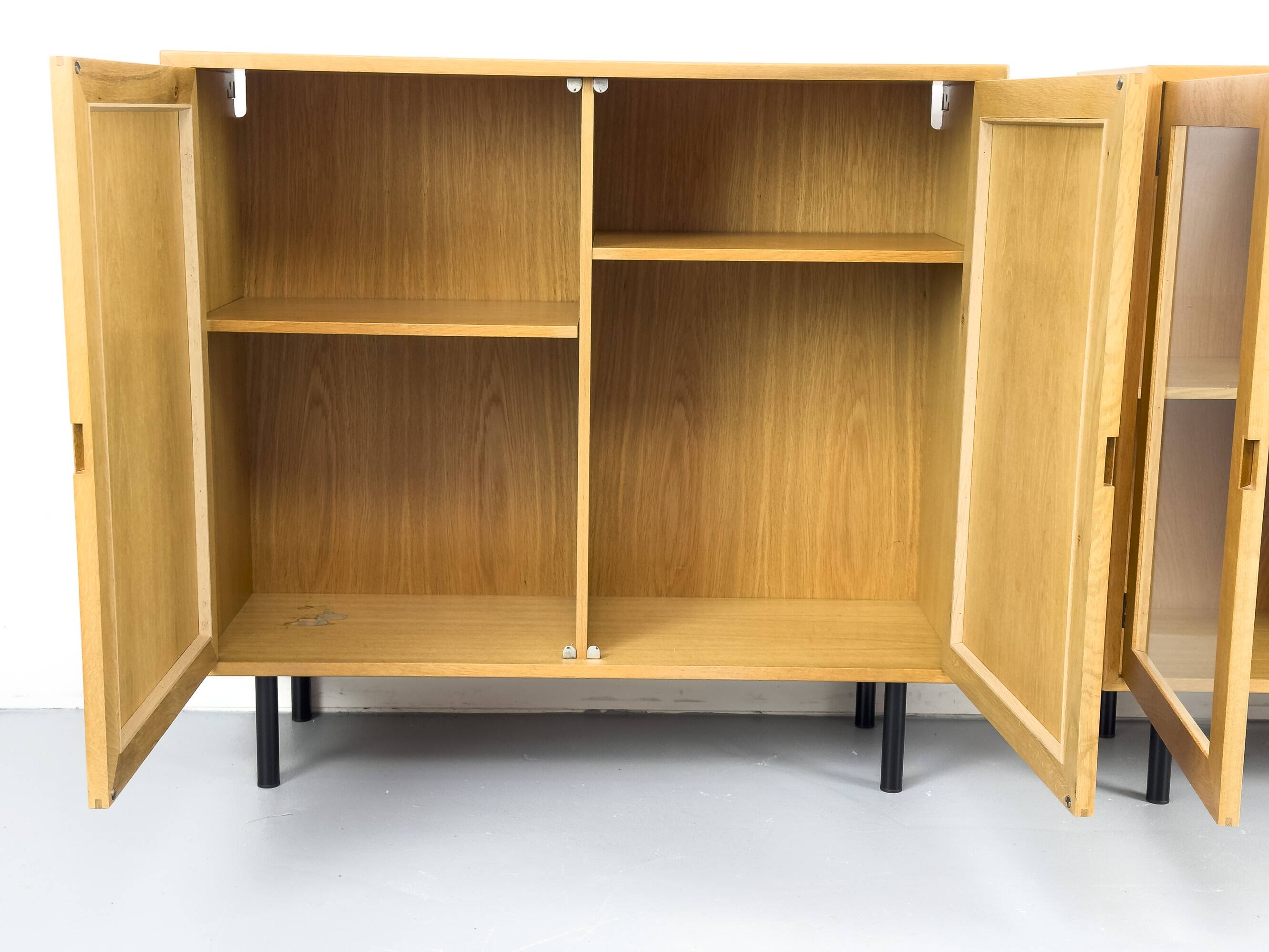 Petit meuble vitrine danois de Hansen et Guldborg, lot de 2, 1