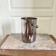 Old champagne ice bucket silver metal saint hilaire