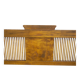 Swedish wooden sofa designed by Carl Westman