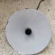 Enameled sheet metal pendant lights