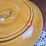 Oyster service Atelier du Revernay France – Vintage Barbotine