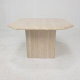Italian Travertine Coffee Table, 1980's