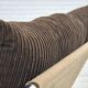 1970s, British design by Peter Hoyte, "Sling" lounge chair, corduroy, original condition.