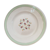 Plat de service en porcelaine Signées "Lunéville"