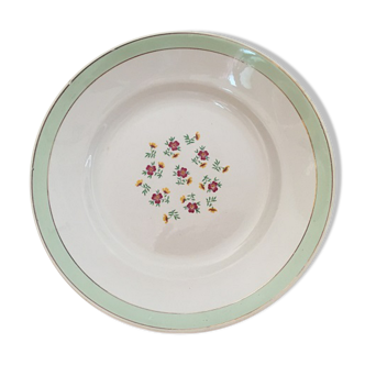 Porcelain Service Dish Signed "Lunéville"
