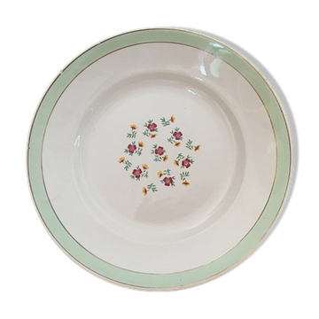 Porcelain Service Dish Signed "Lunéville"