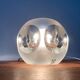 Lampes de table vintage en verre allemand de Peill & Putzler, lot de 2