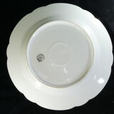 Limoges porcelain round dish for E.Bourgeois Paris