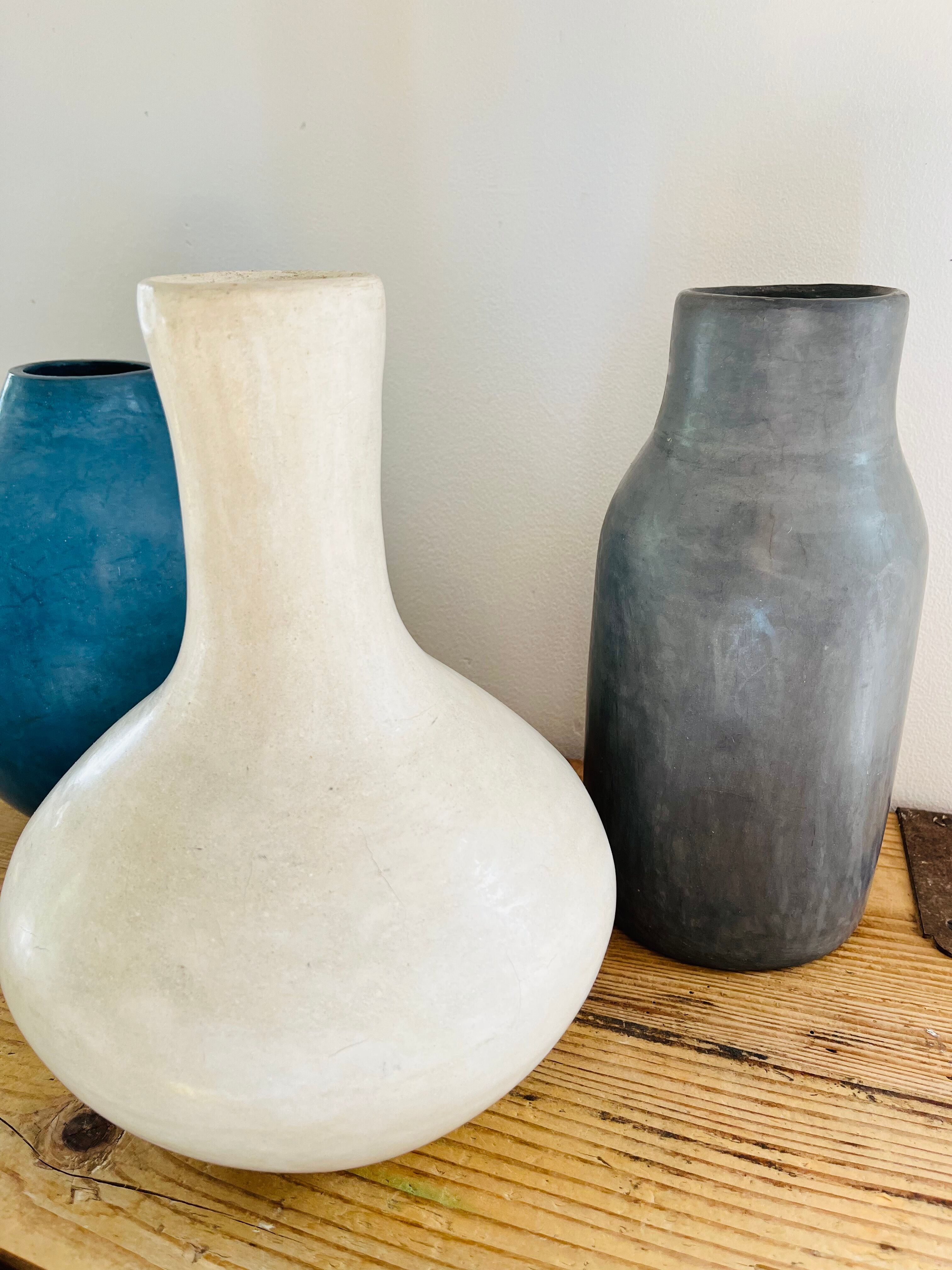 Vase céramique blanc