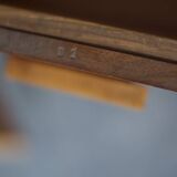 Arts & crafts solid wood sideboard/chest of drawers - France 1950