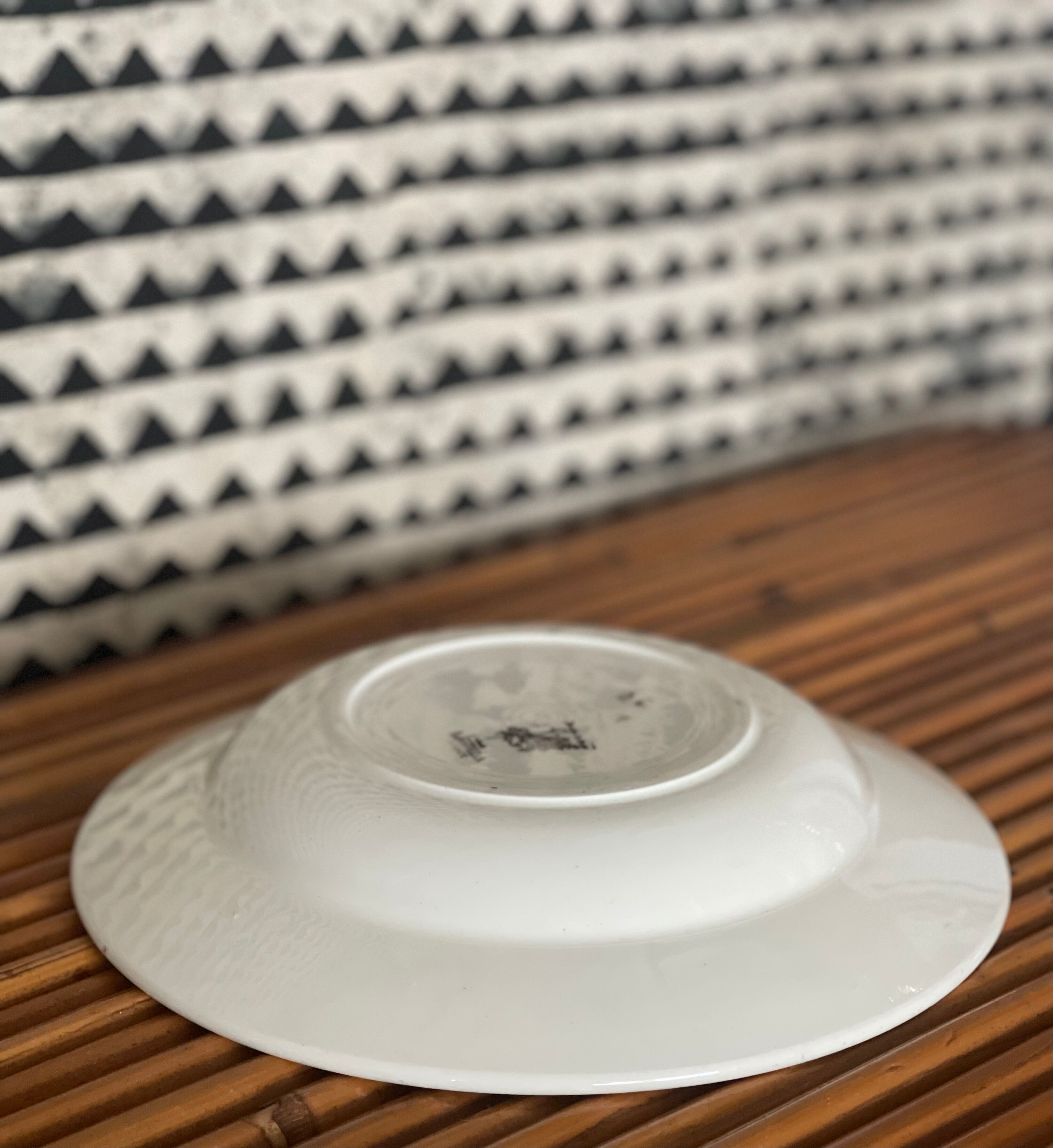 6hollow plates Badonviller 1950