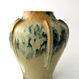 Vase Auguste Delaherch, numéroté 3526 en grés émaillé art deco