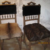 Paire de chaises Henri II