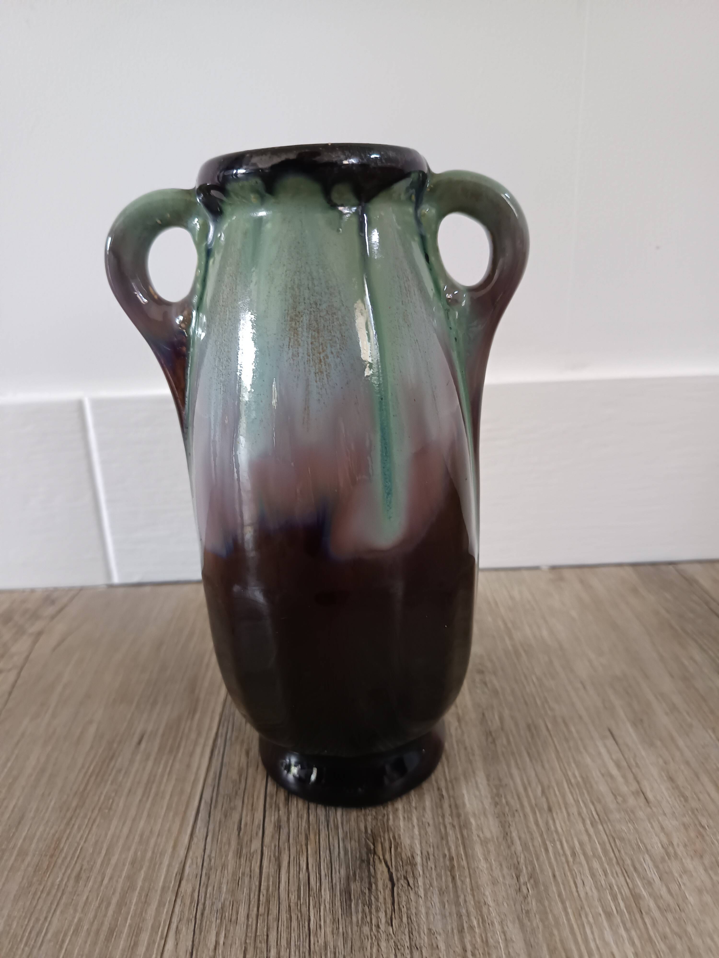 Art Deco ceramic vase no. 478 - Thulin Faience Factory