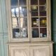 Small shabby two-body buffet
