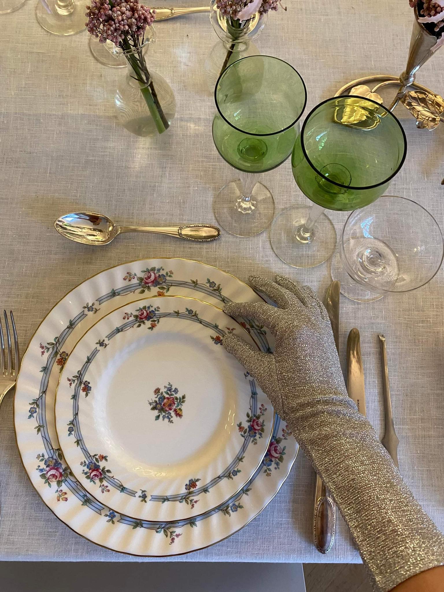 Set of 6 a glasses cristal Val Saint Lambert