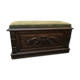 Gothic-style carved chest