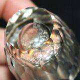 Lot of 2 salt shakers in cut crystal from SWAROVSKI Salt Pepper vintage signed