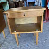 Pair of vintage bedsides, 60s