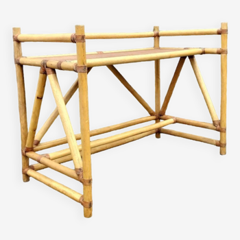 Bamboo desk/console