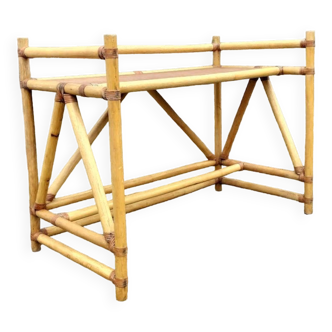 Bureau/console en bambou