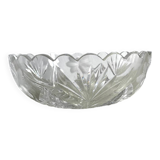 Engraved crystal salad bowl / fruit bowl