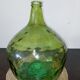 Dame Jeanne grand modèle en verre verte