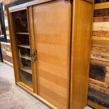 Oak display cabinet – Guillerme & Chambron