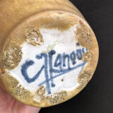 Small stoneware vintah vase