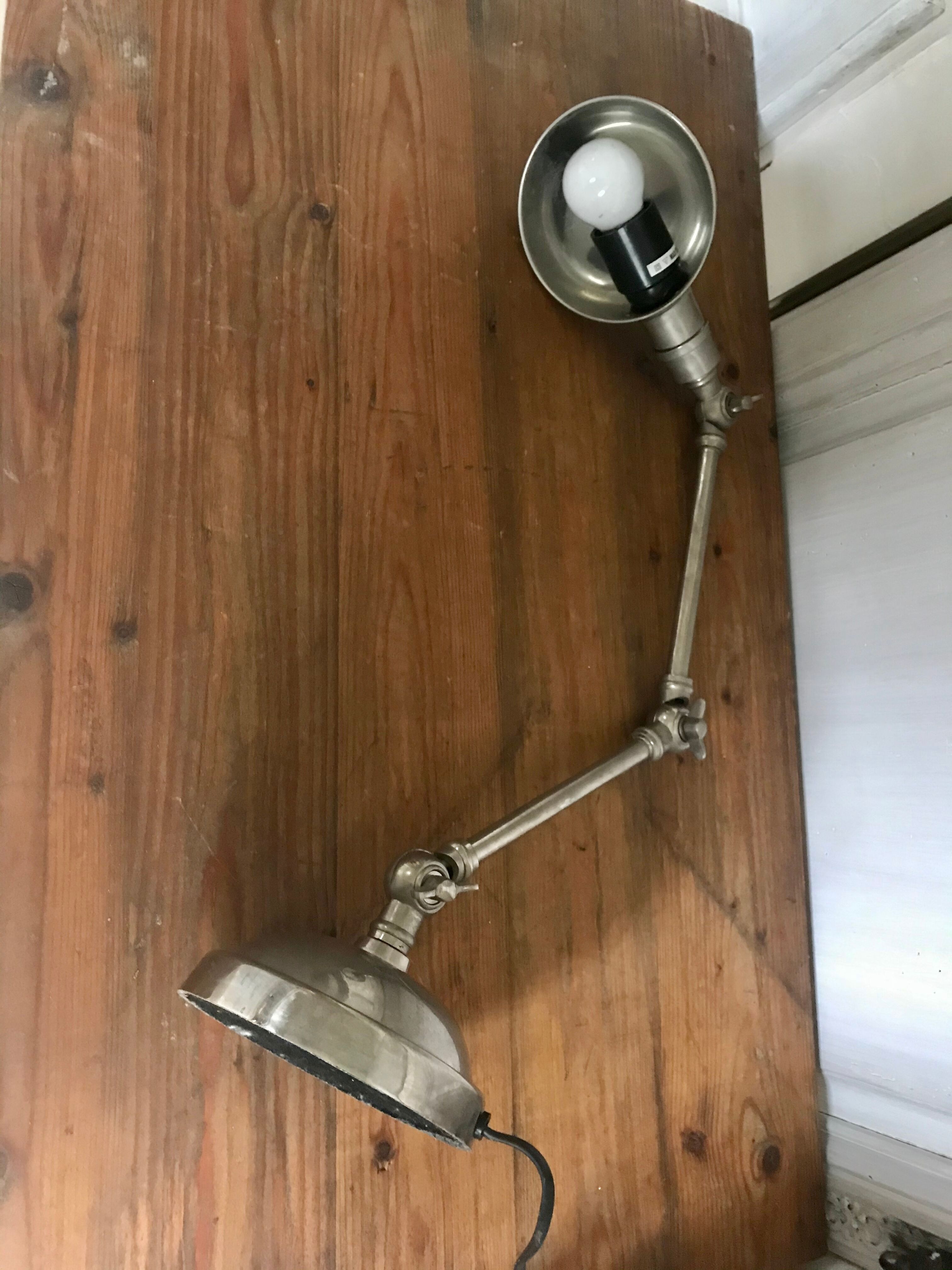 Vintage workshop lamp